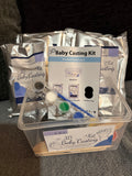 3D Baby Casting Kit, Skin- safe & NON Toxic Baby hand & foot casting kit comes with paints. Personalised Memories, Keepsakes, For kids or new-born, Baby shower Gift.