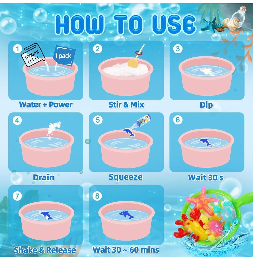 Magic fairy elf water Squishy - Sensory Toys- fun - kids - play