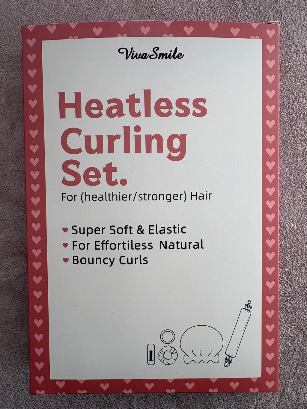 6 Pcs Jumbo Heatless Hair Curler, Soft Velvet Overnight Blowout Curls Rods, Flexi Rods to Sleep in, No Heat Hair Curlers with Hook for All Hair Types - 29cm